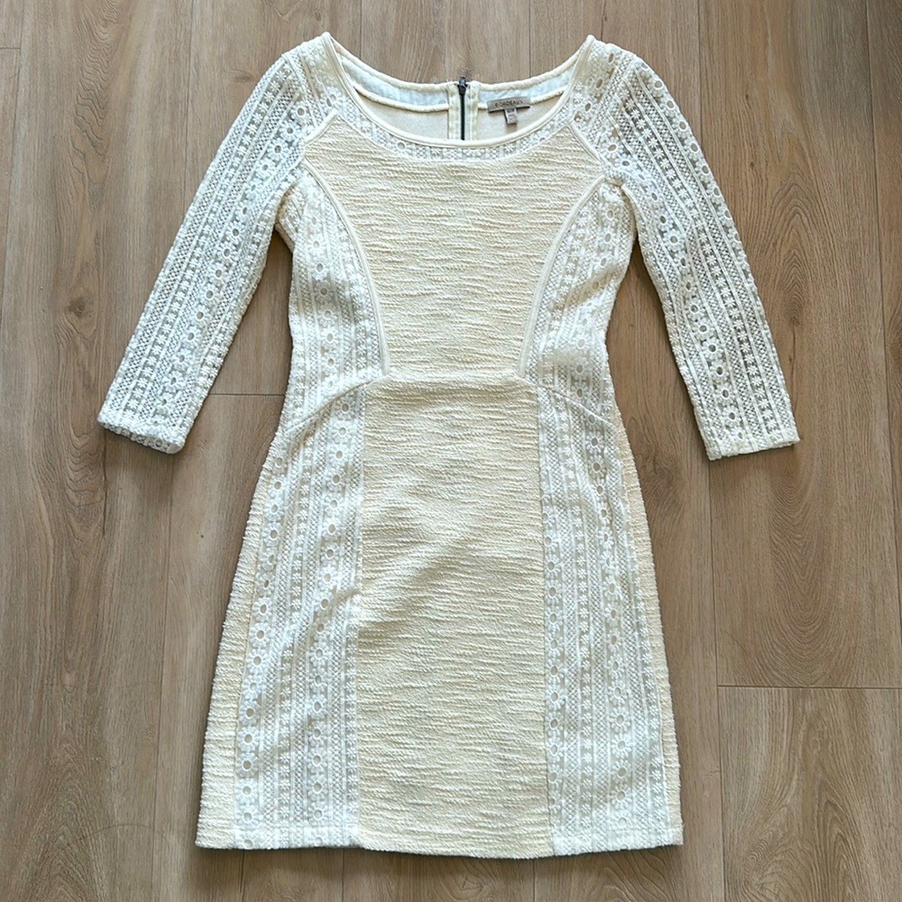 Beautiful Cream Lace Dress
